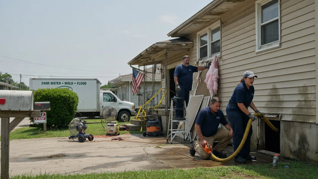 Water Damage Repair in Yosemite, KY near me